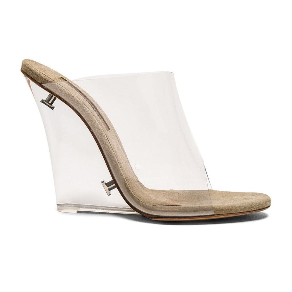 YEEZY Season 5 PVC Mules Clear - 39.5